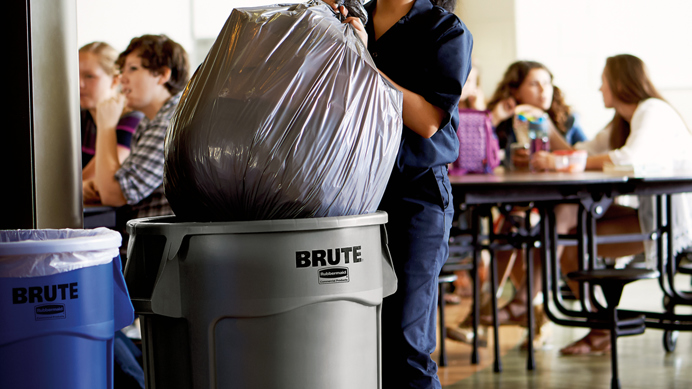 Brute bin waste