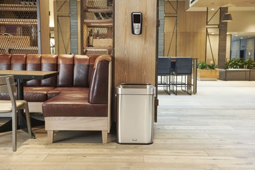 Sanitiser at a Hotel