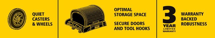 High- Security Janitorial Cleaning Cart