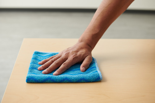 Blue Microfibre Cloth