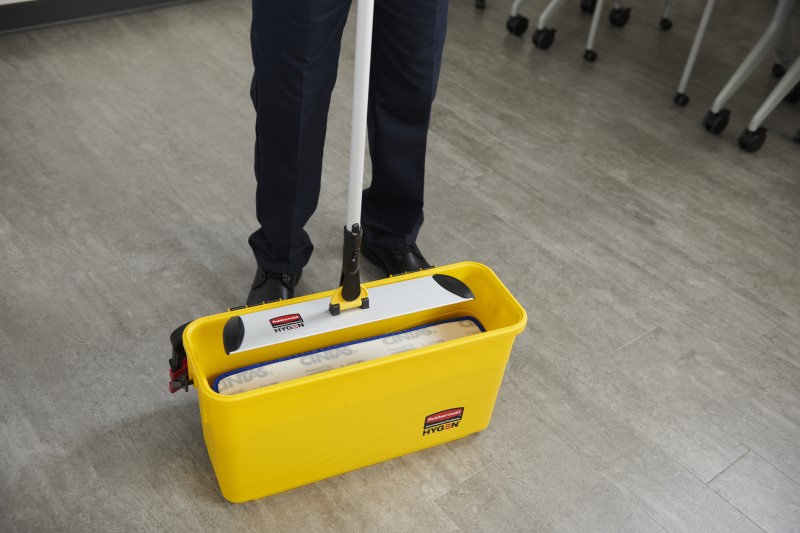 HYGEN™ Microfibre Charging Bucket, Yellow